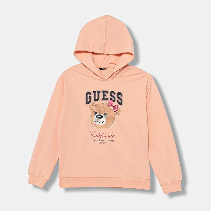 Детски памучен суичър Guess