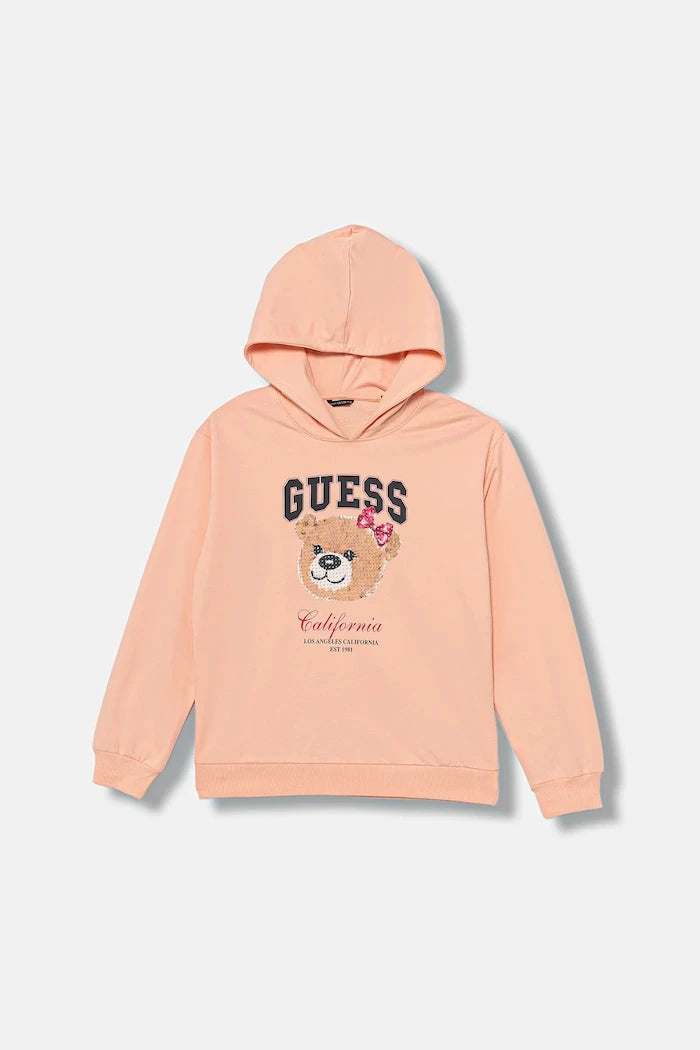 Детски памучен суичър Guess
