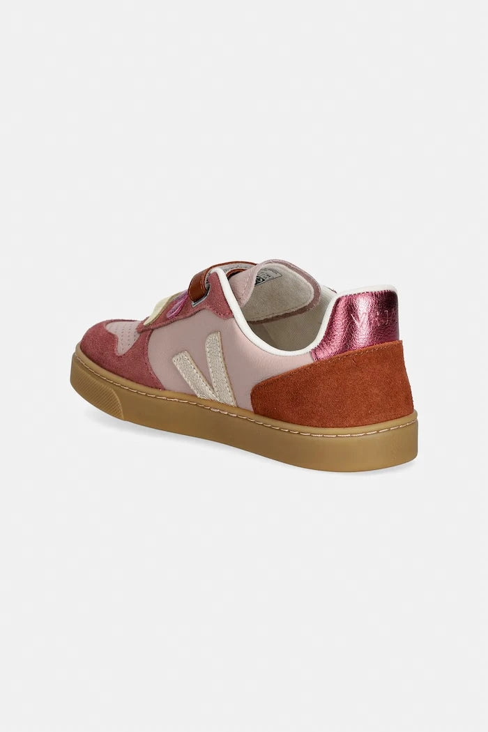 Veja Small V-10 маратонки за деца от кожа