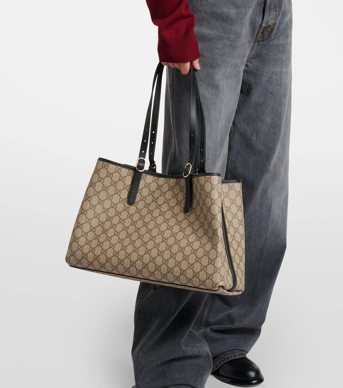 Gucci - GG Emblem Large shopper