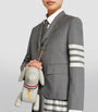 Thom Browne Grey Mini Hector Cross-Body Bag
