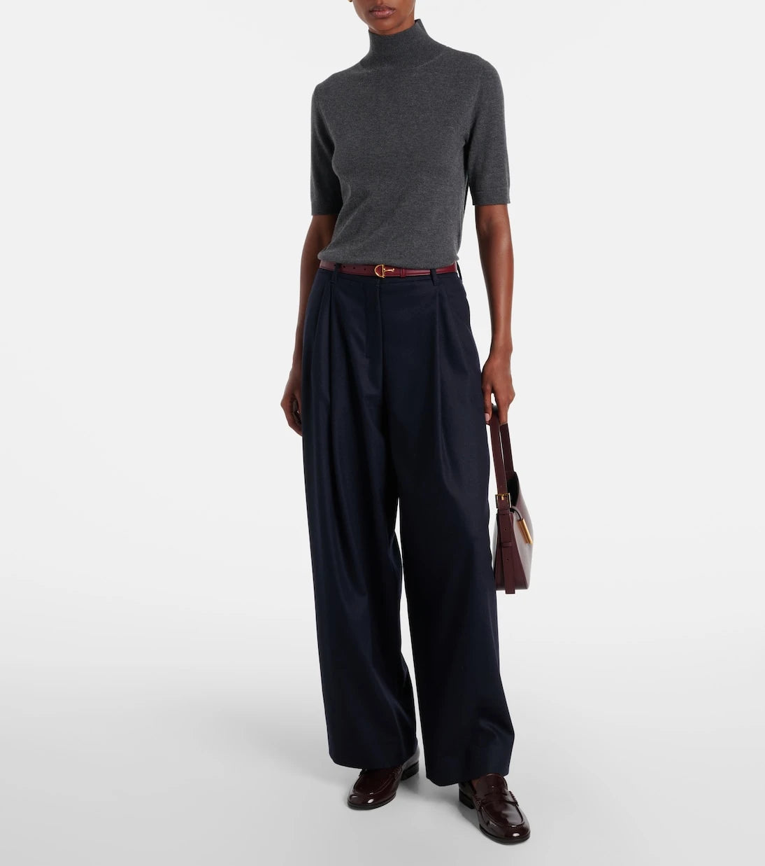 'S Max Mara - Titty wool wide-leg pants