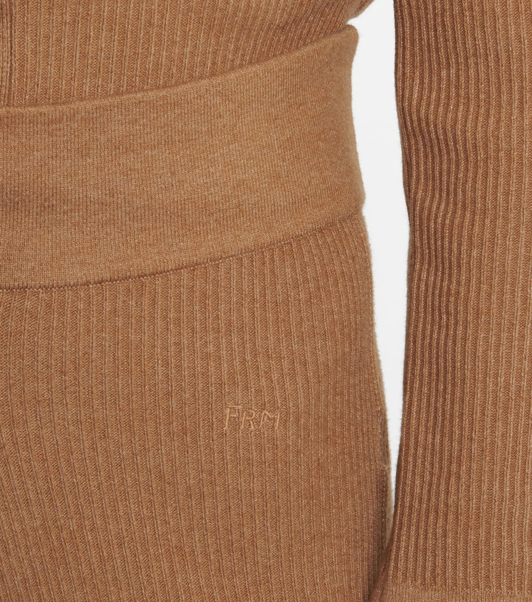 Frame - Ribbed-knit cotton-blend pants