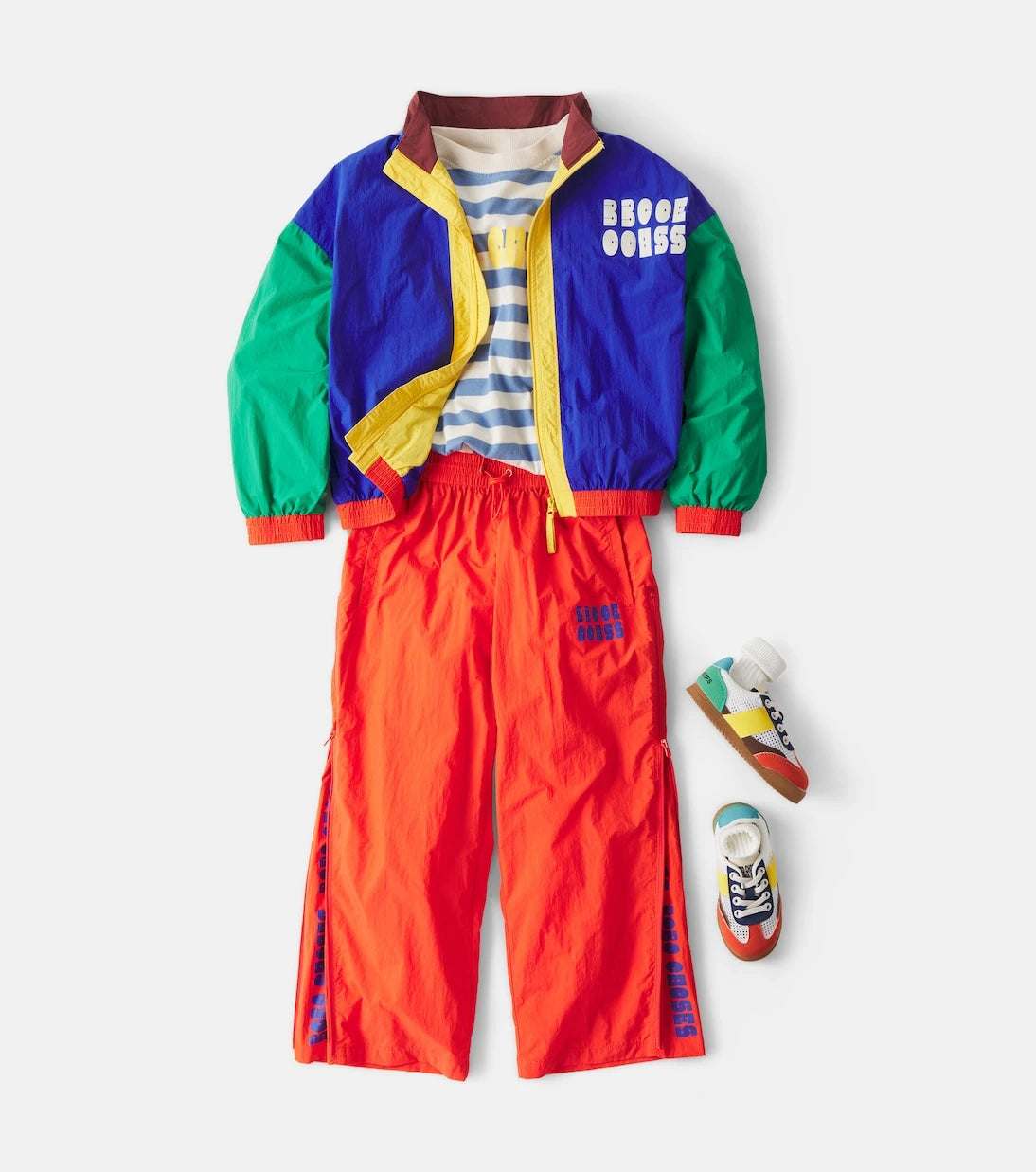 Bobo Choses - Logo colorblock jacket