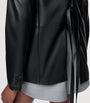 LOEWE Black Lambskin Split-Back Blazer
