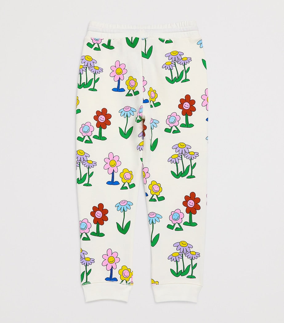 Stella McCartney Kids Cotton Flower Print Sweatpants (3-14+ Years)