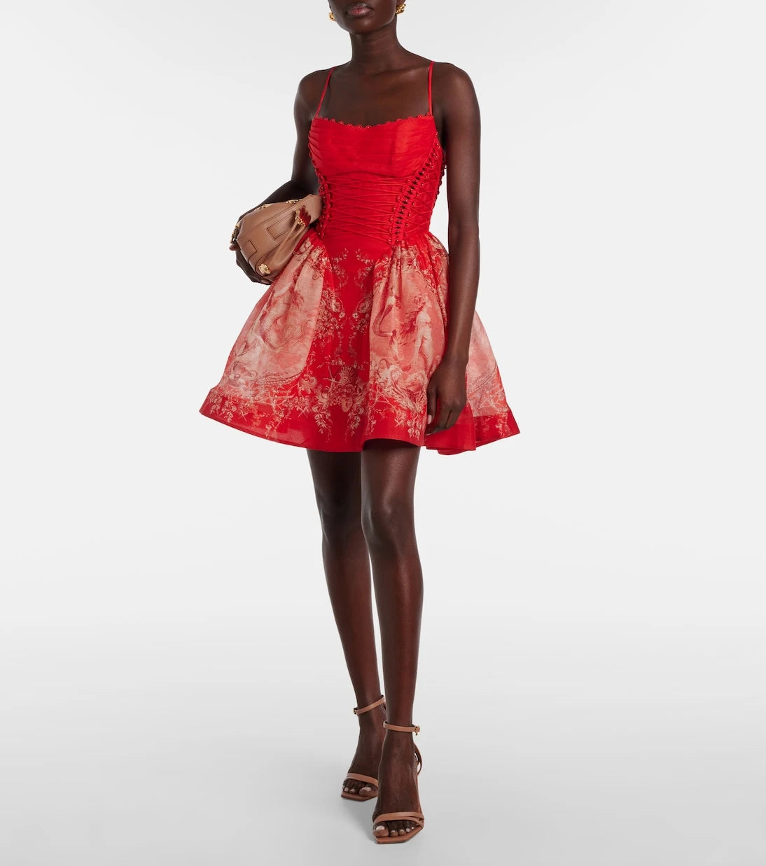 Zimmermann - Rebellion linen and silk minidress