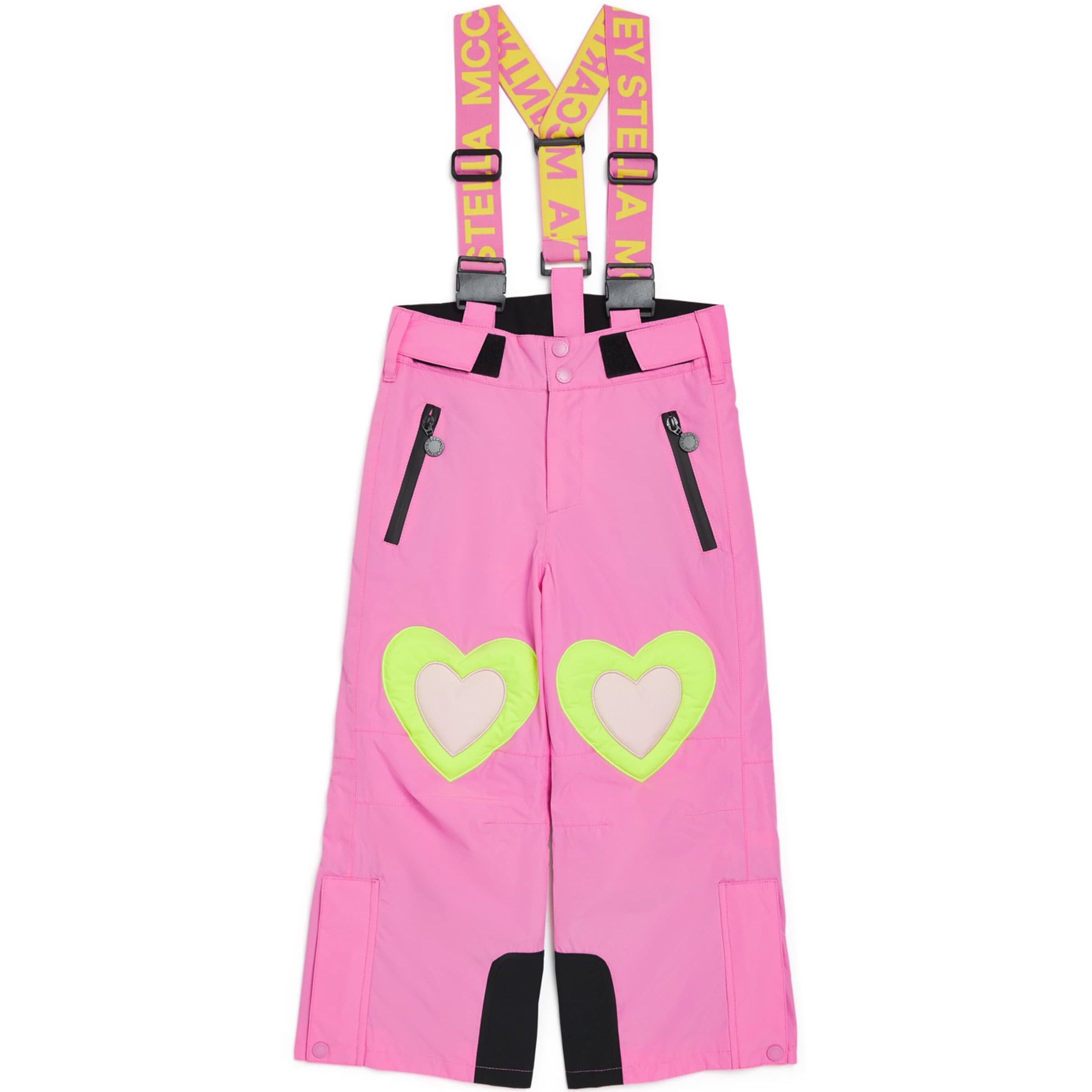 Stella McCartney Kids Heart Print Ski Salopettes (4-14 Years)