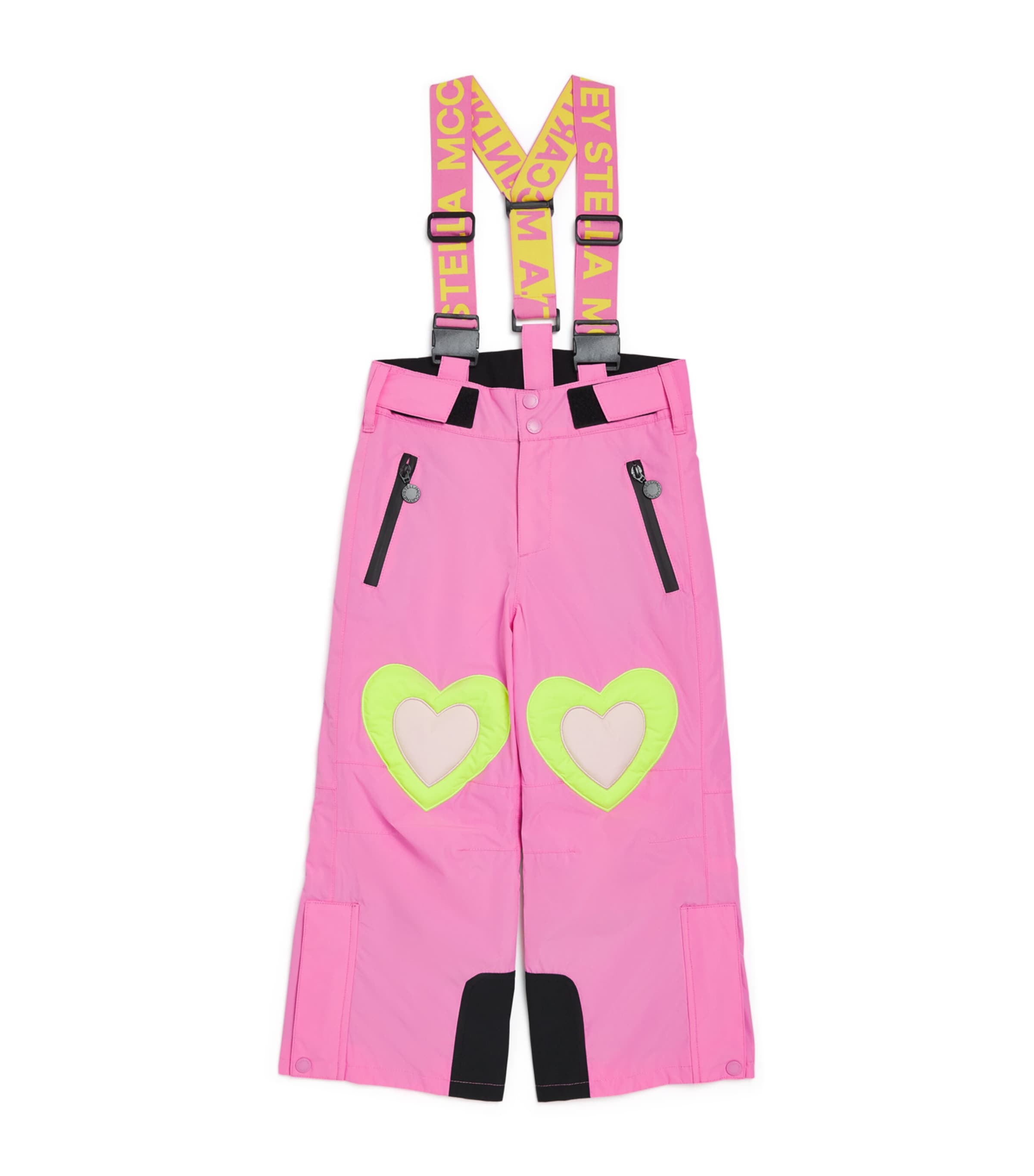 Stella McCartney Kids Heart Print Ski Salopettes (4-14 Years)