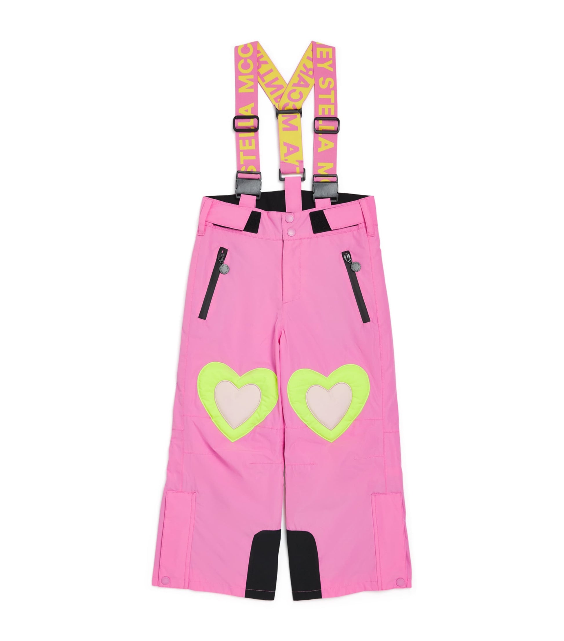 Stella McCartney Kids Heart Print Ski Salopettes (4-14 Years)