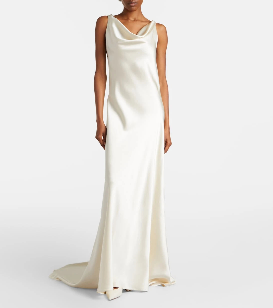 Róhe - Bridal draped satin gown