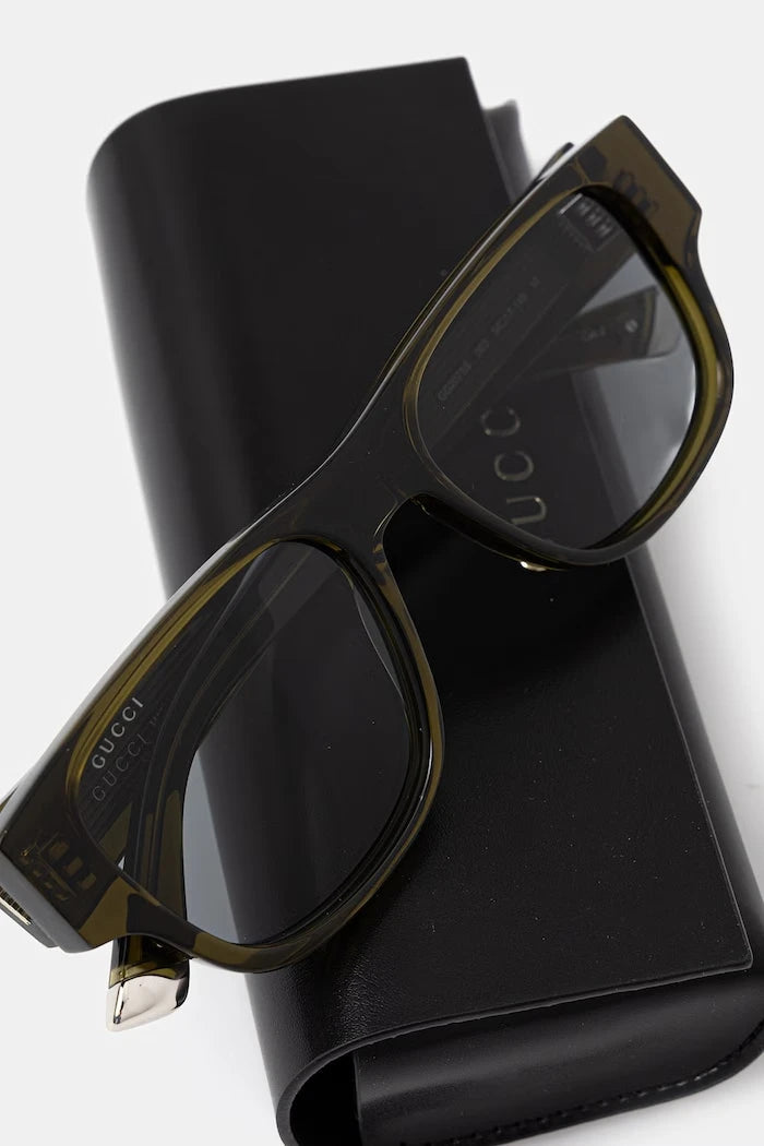 Gucci квадрат erkek güneş gözlüğü