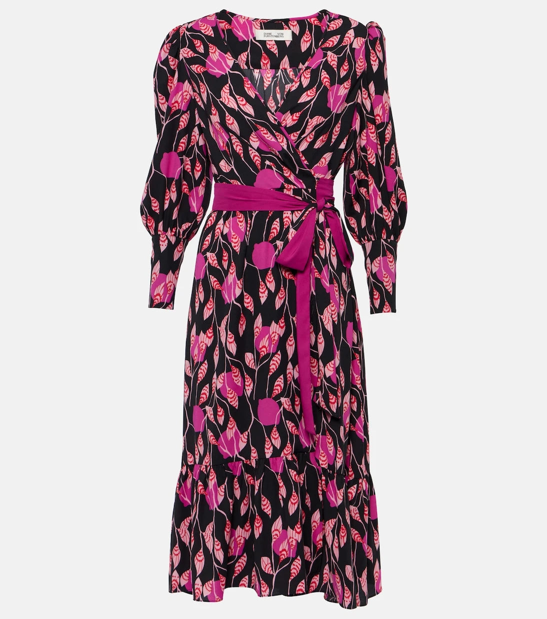 Diane von Furstenberg - Blade printed crêpe wrap dress