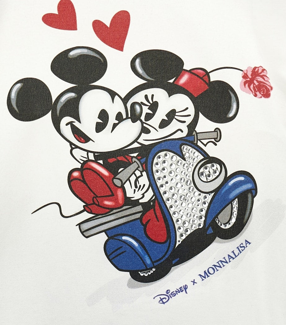 Monnalisa x Disney Mickey Mouse T-Shirt and Leggings Set (2-12 Years)