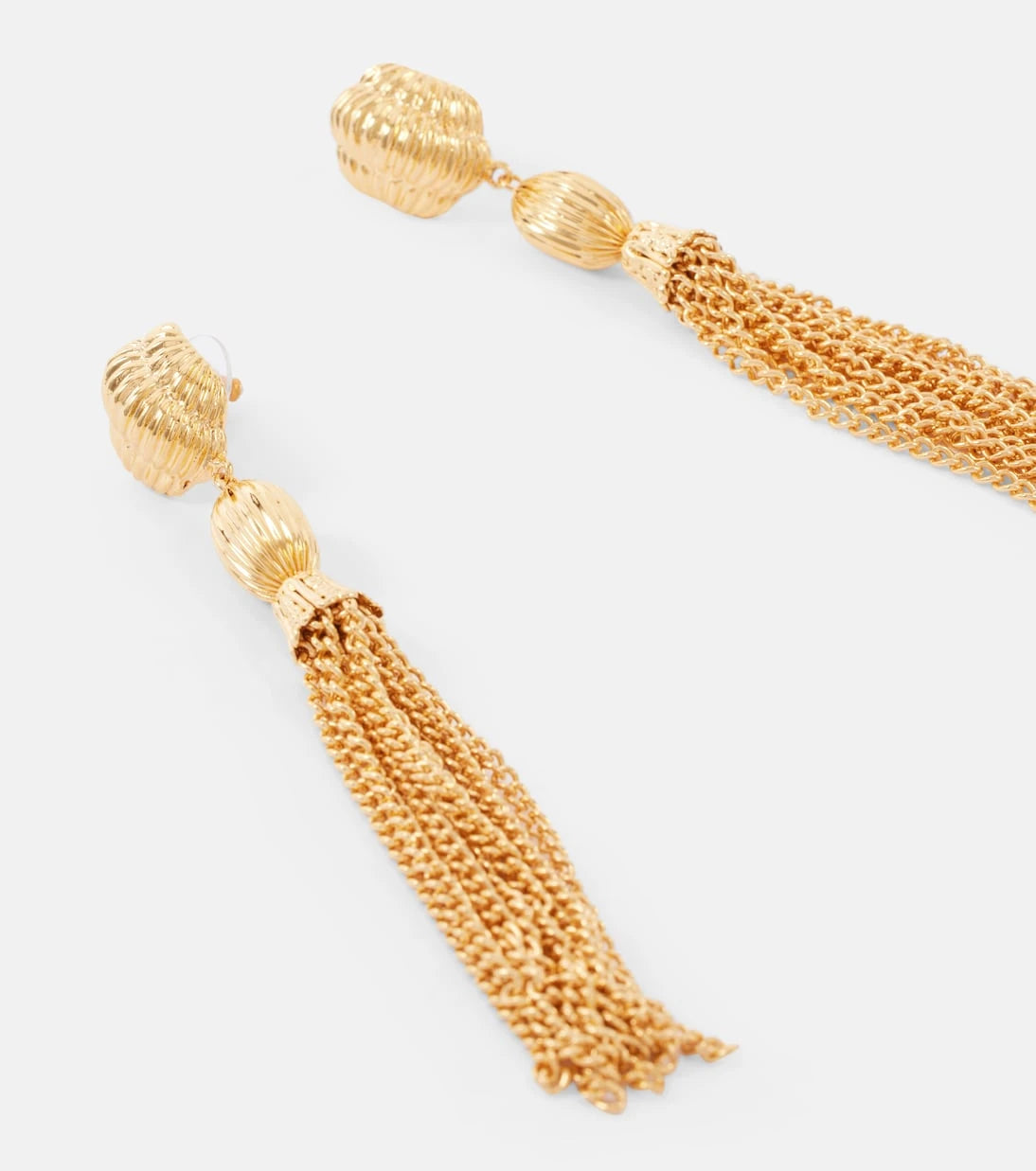 Jennifer Behr - Arthella gold-plated drop earrings