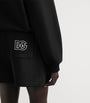 Cotton Logo Hoodie N0000-BLACK