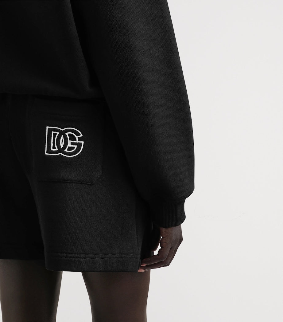 Cotton Logo Hoodie N0000-BLACK