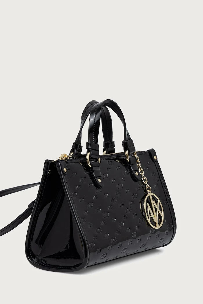 Armani Exchange kadın suni deri crossbody çanta