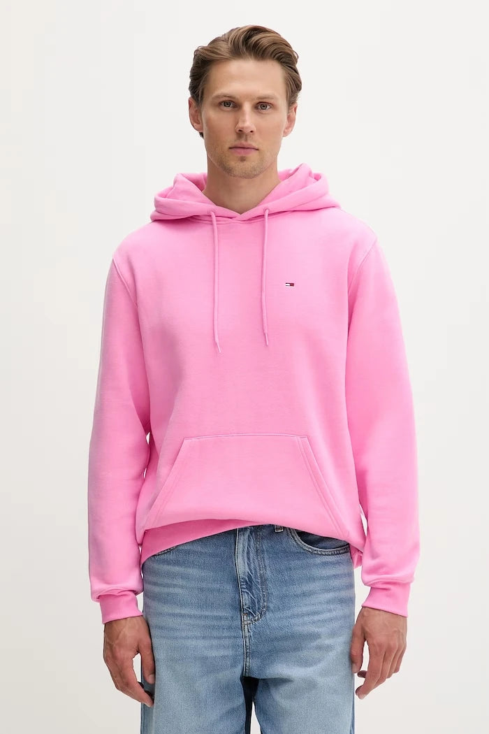Tommy Jeans Erkek Pamuklu Kapüşonlu Sweatshirt