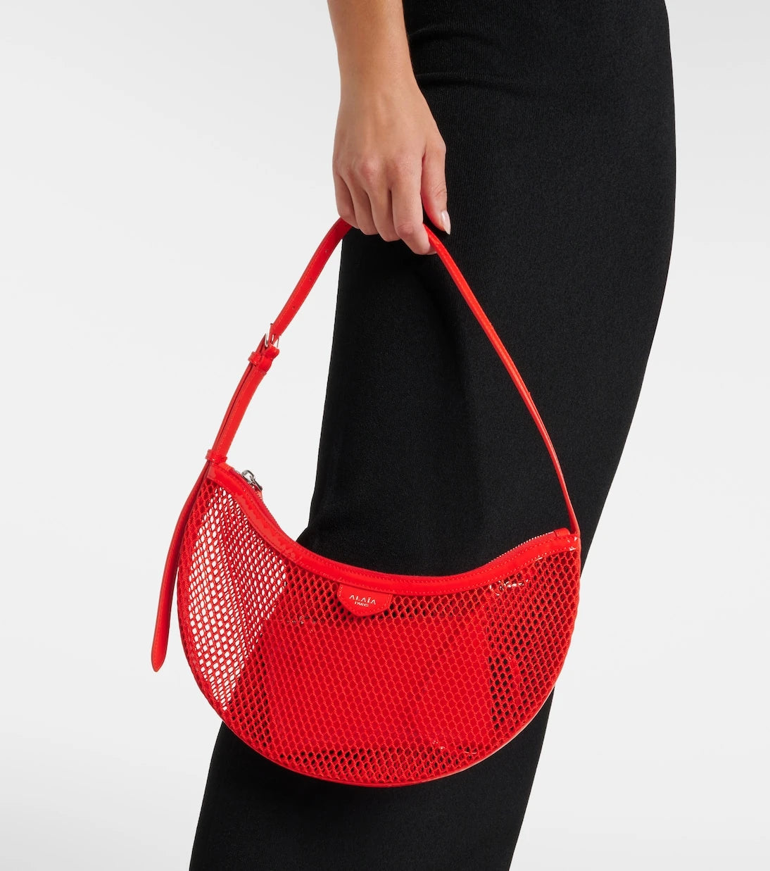 Alaïa - One Piece Demi Lune mesh shoulder bag