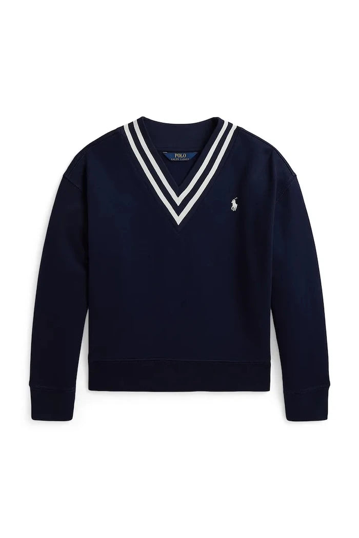 Çocuklar için pamuklu Polo Ralph Lauren sweatshirt