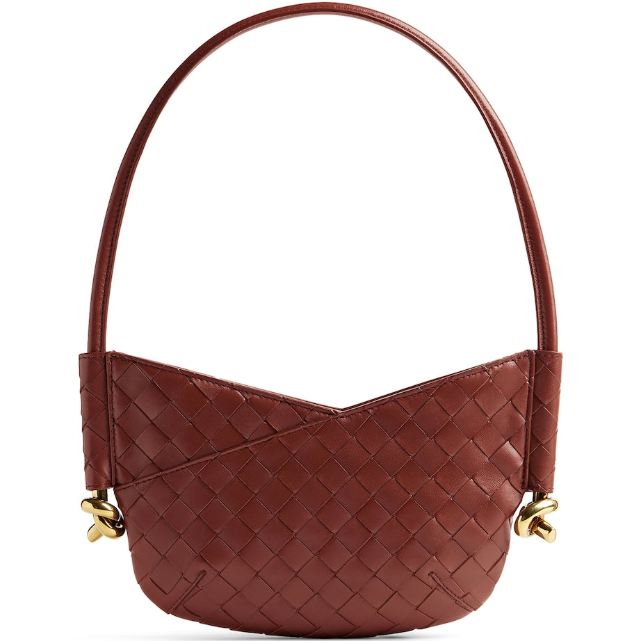 Bottega Veneta Brown Baby Solstice Shoulder Bag