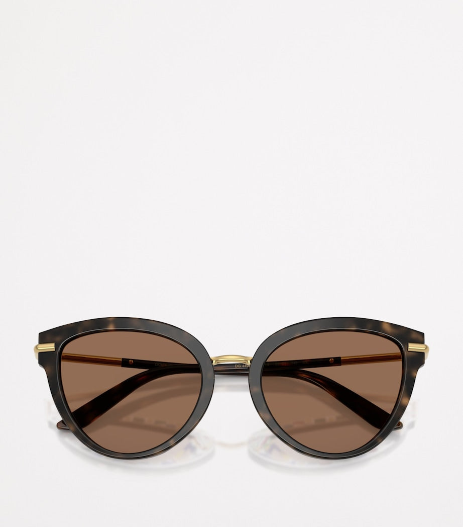 Brown Butterfly Sunglasses