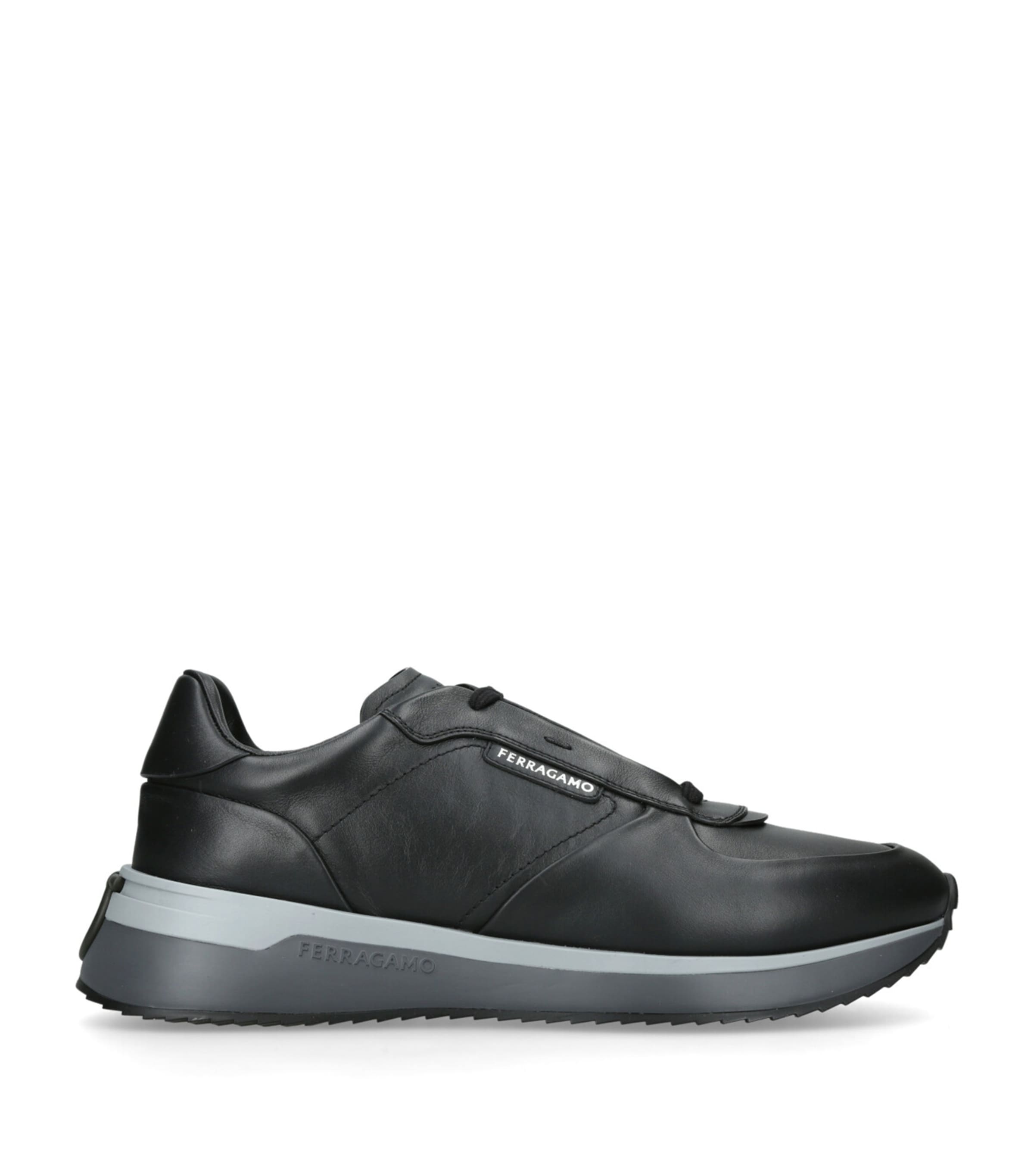 Salvatore Ferragamo Leather Low-Top Sneakers