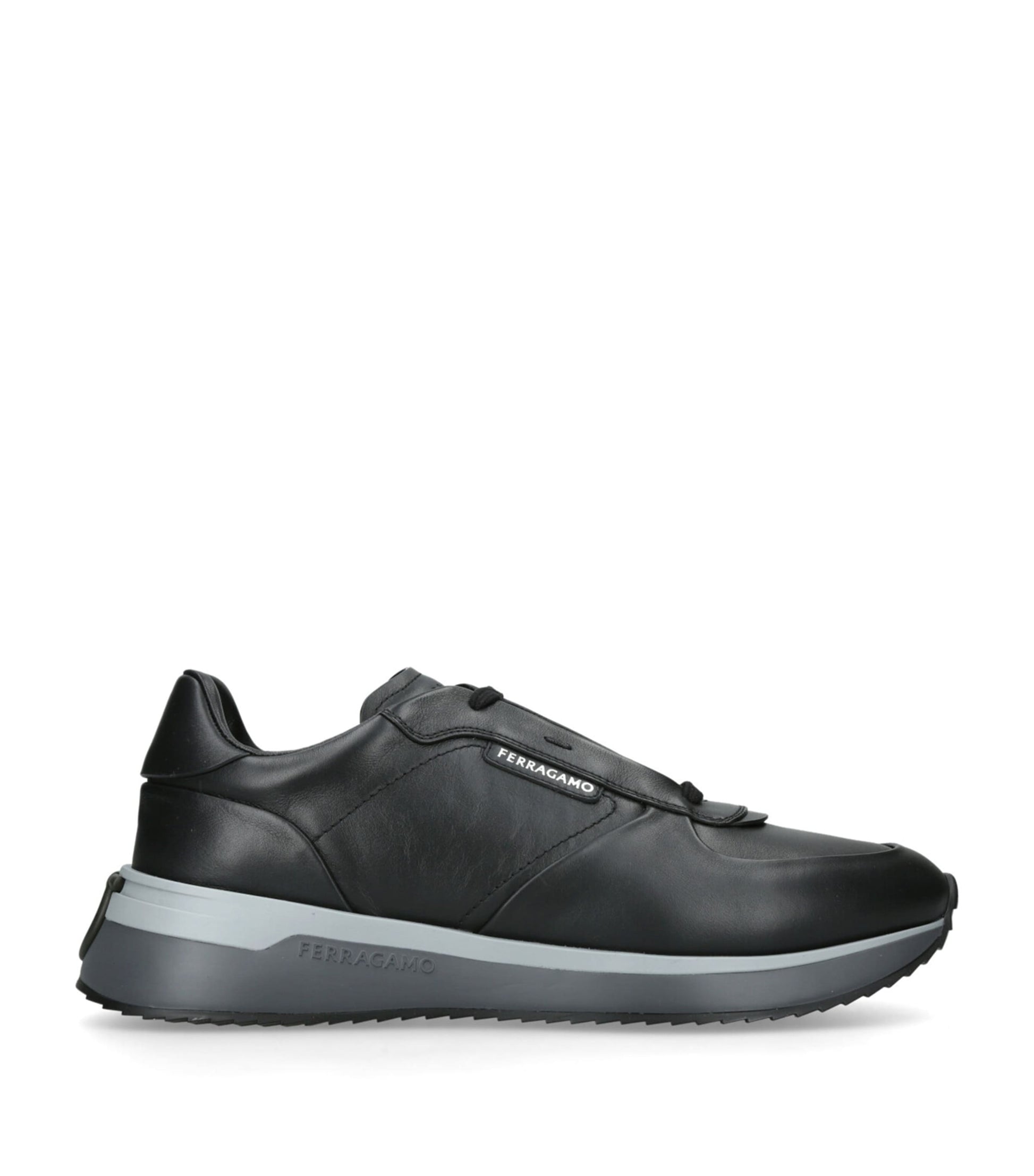 Salvatore Ferragamo Leather Low-Top Sneakers