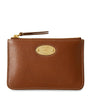 Mulberry Brown Logo Plaque Coin Pouch