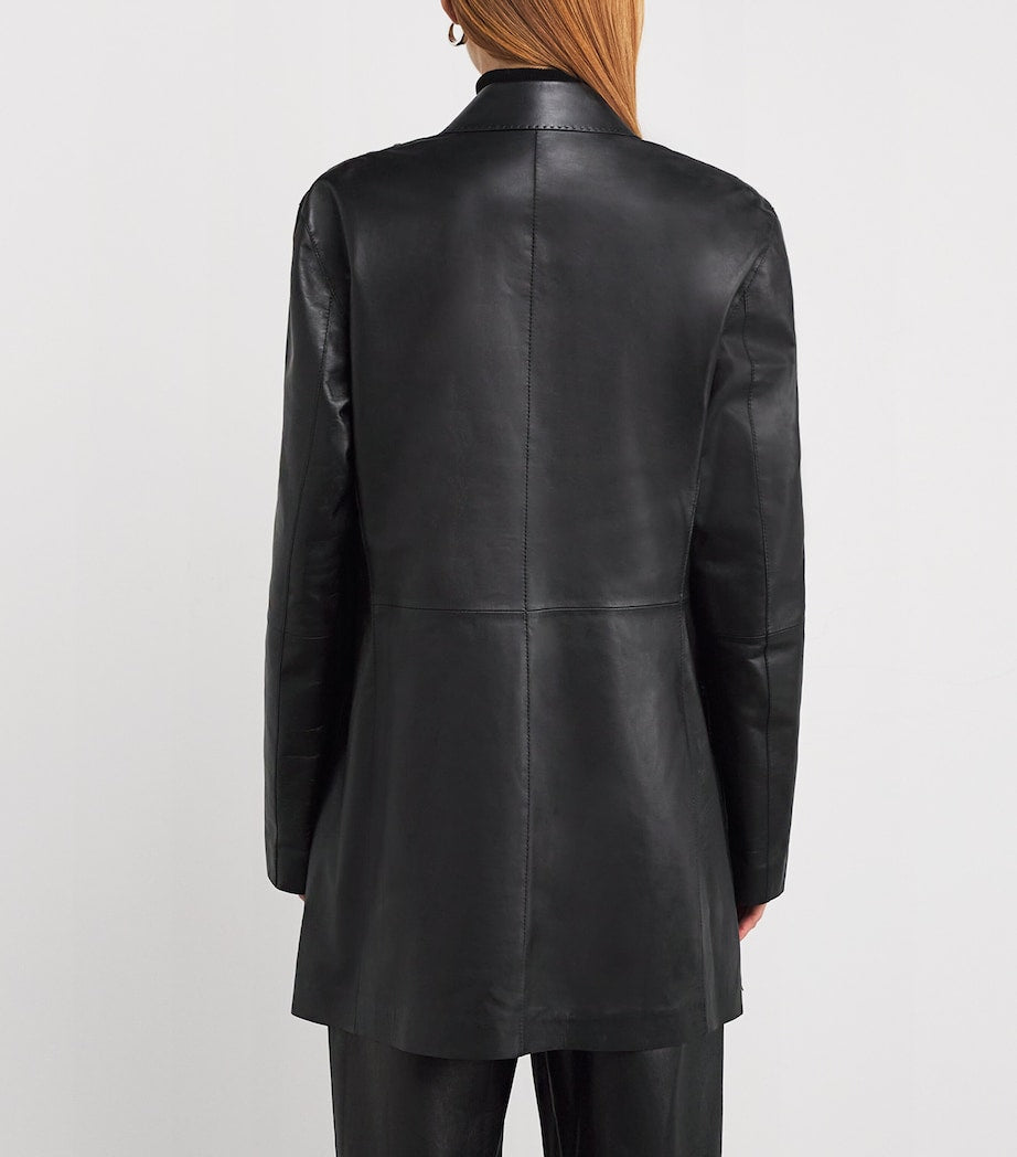 Lambskin Fringe Blazer