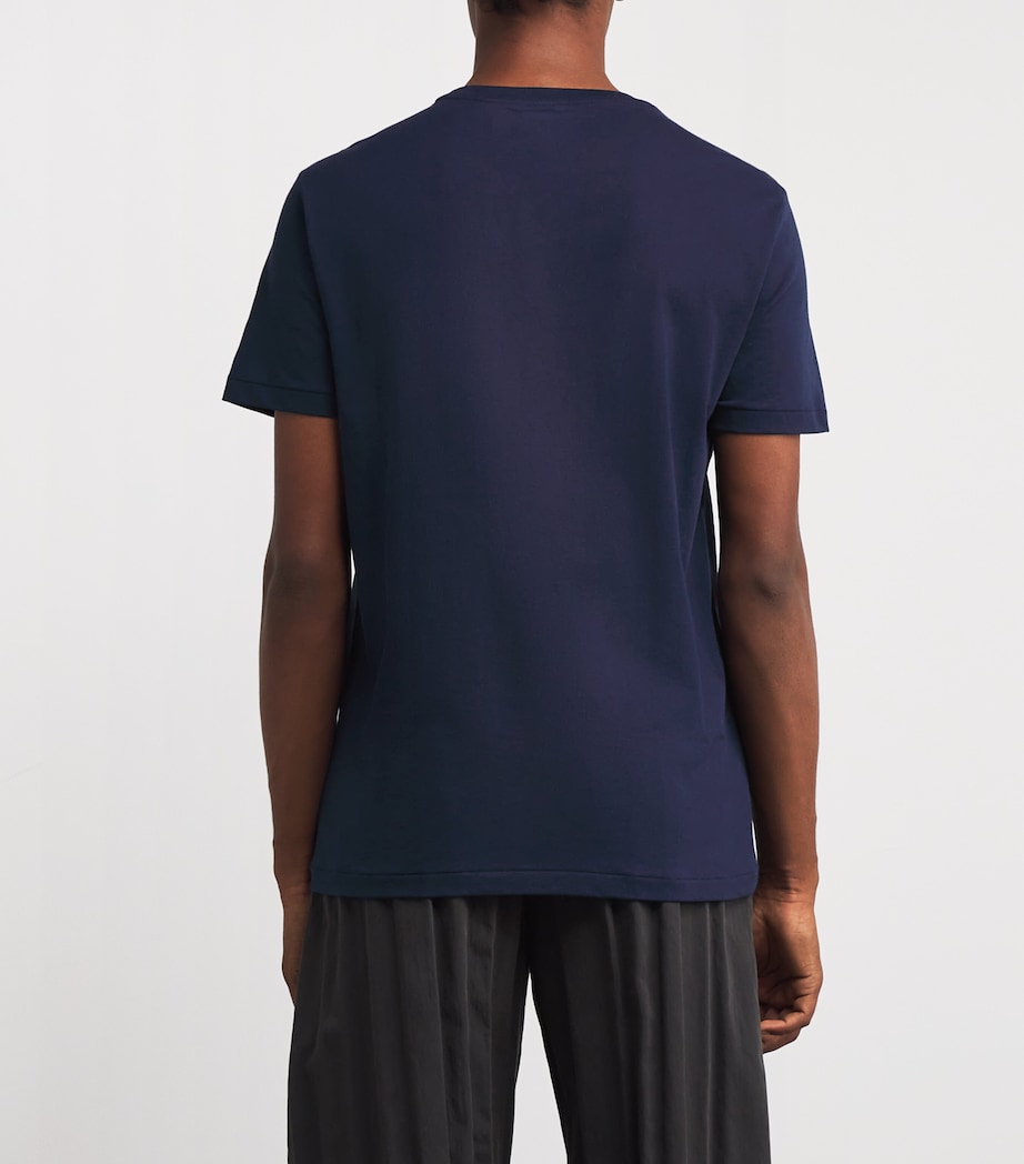 Cotton Crest Print T-Shirt