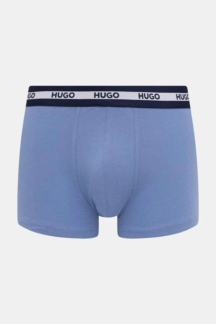 Pamuklu erkek HUGO boxer TRUNK TR PLANET DES 3'lü