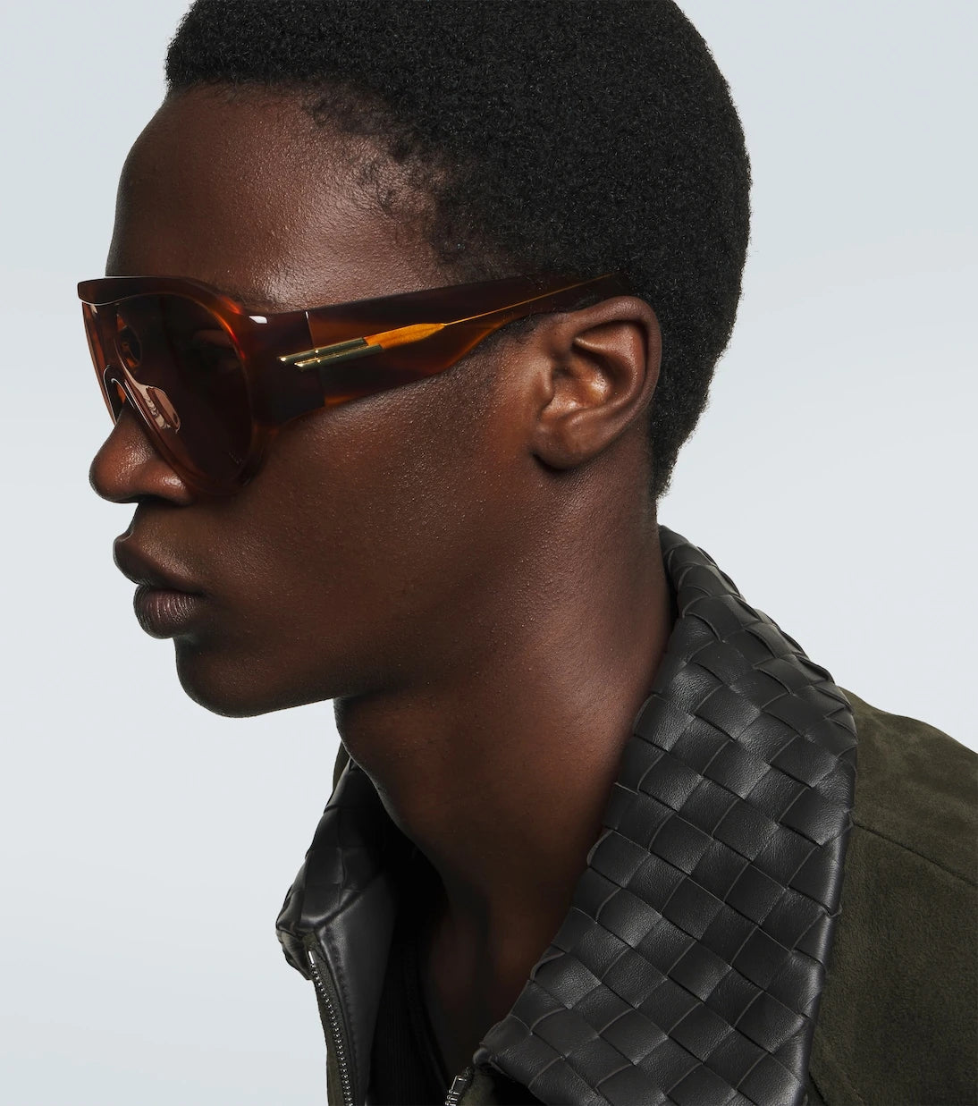 Bottega Veneta - Shield sunglasses