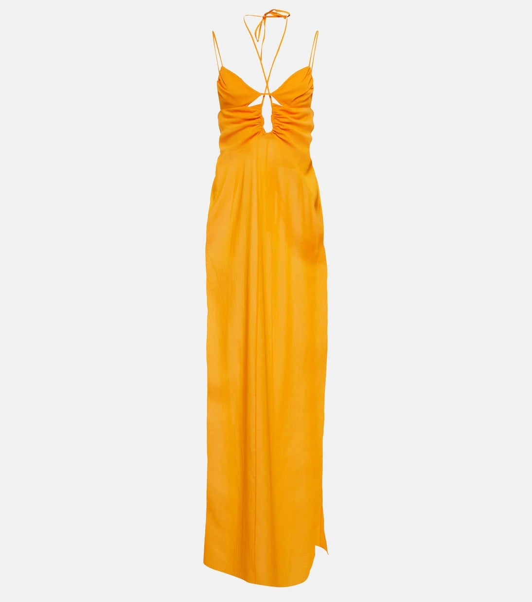 Nensi Dojaka - Cutout halterneck maxi dress