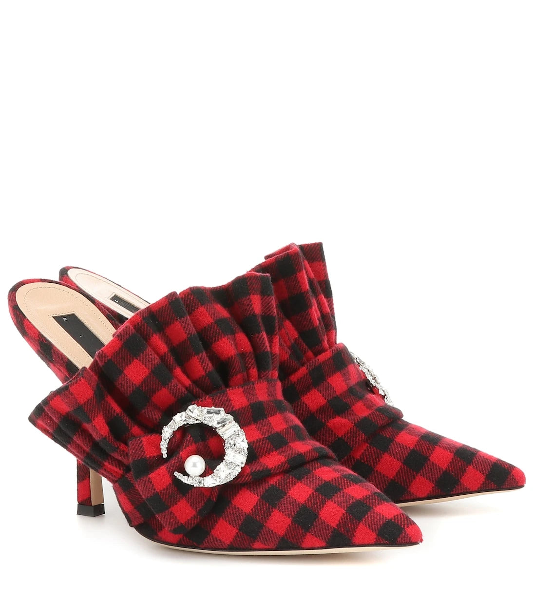 Midnight 00 - Checked mules