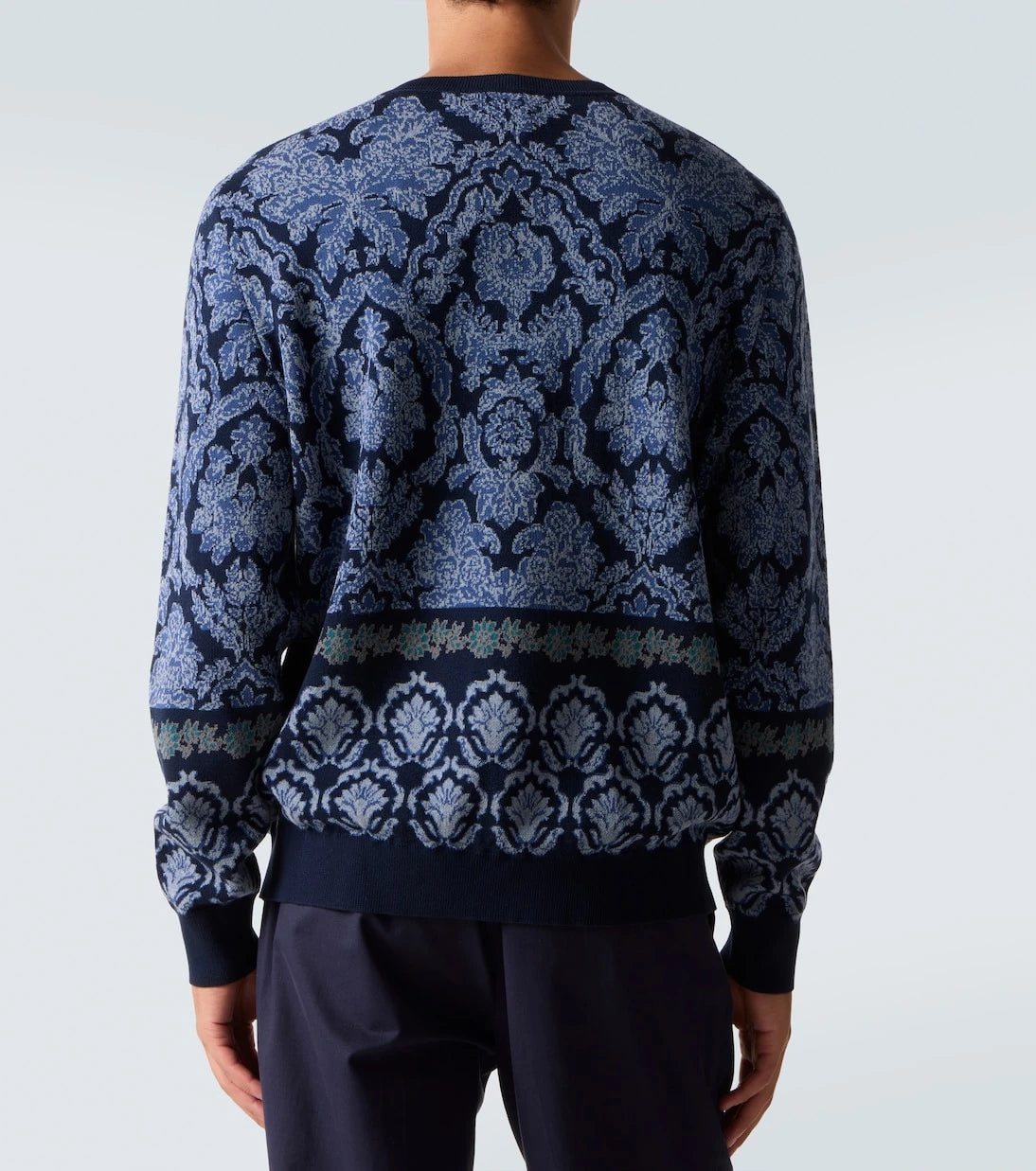 Etro - Intarsia cotton sweater