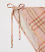 Burberry Pink Check Side-Tie Bikini Briefs