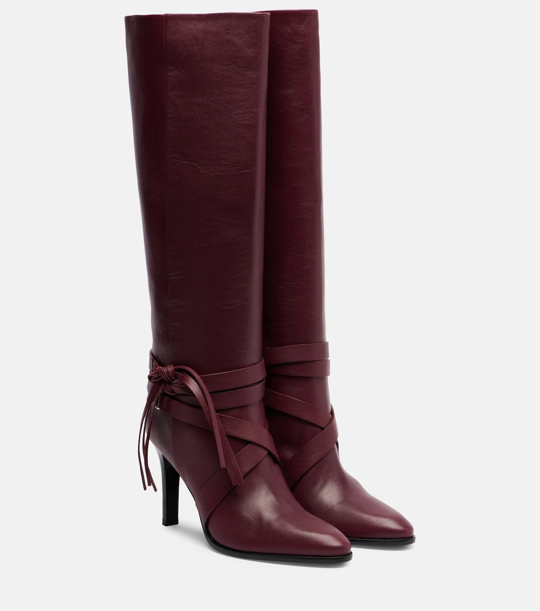 Isabel Marant - Analui 90 leather knee-high boots