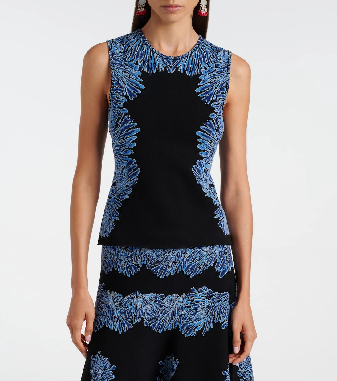 Ulla Johnson - Aylin knitted jacquard tank top