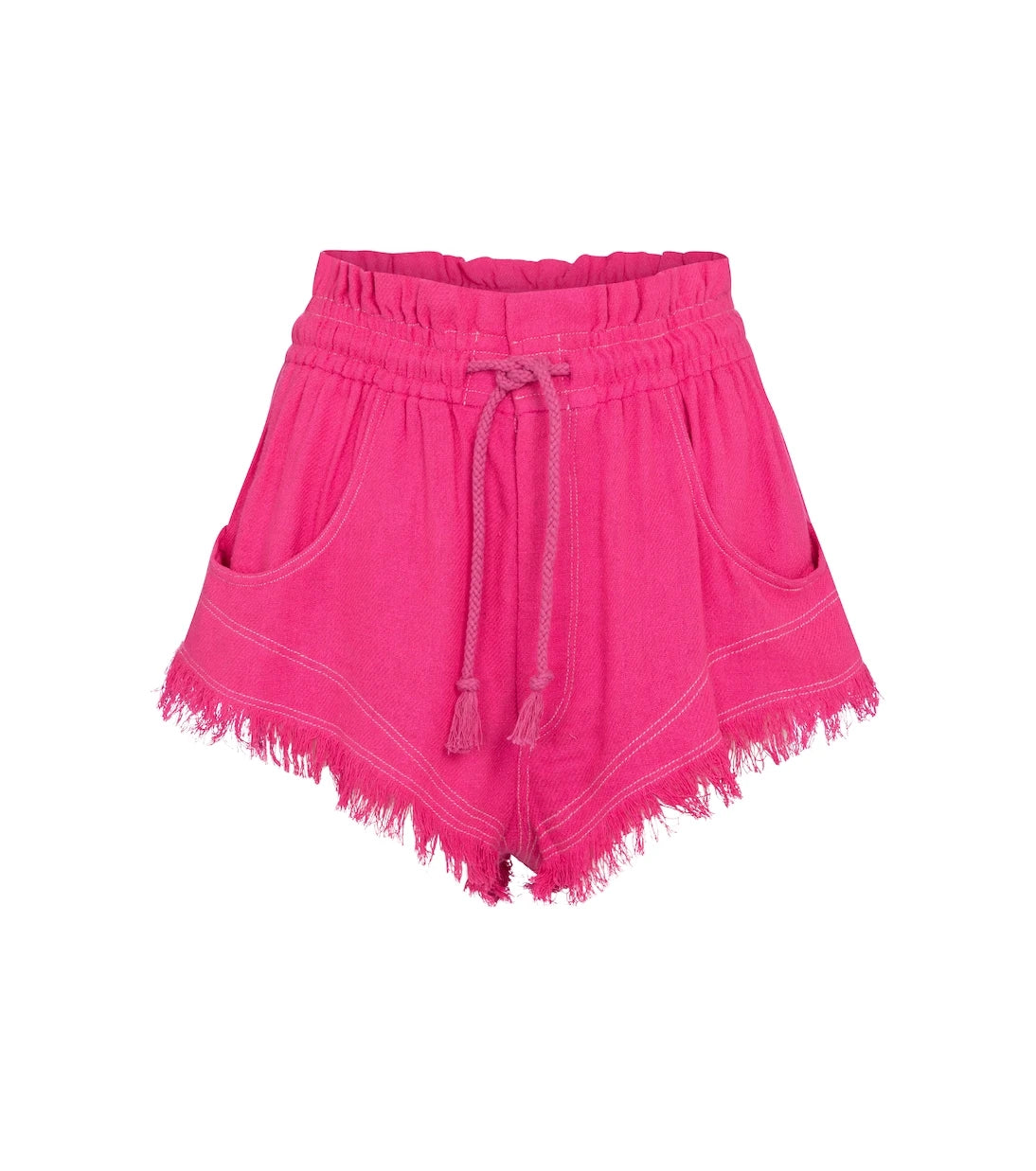 Marant Etoile - Talapiz high-rise silk shorts