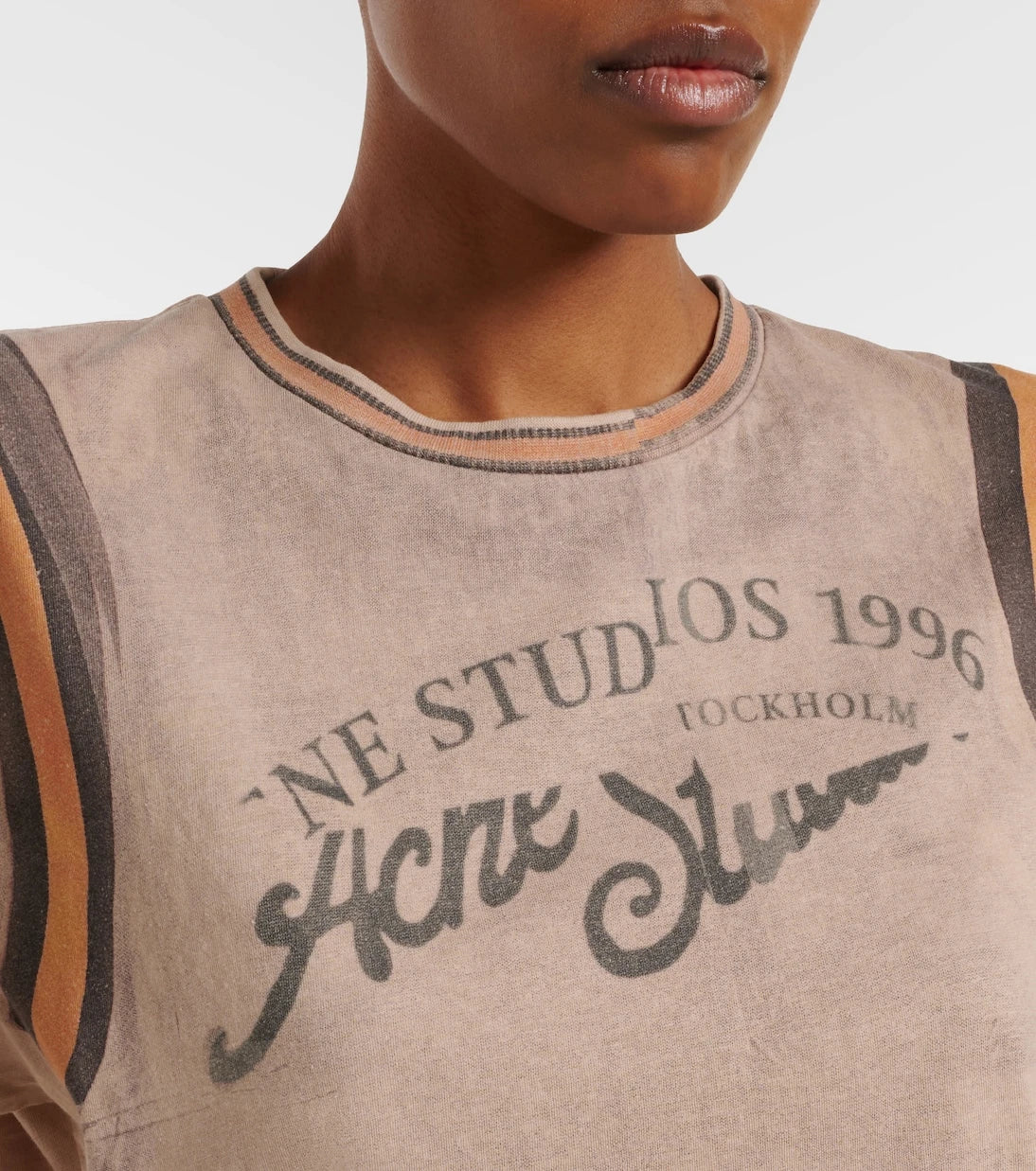 Acne Studios - Logo cotton jersey T-shirt