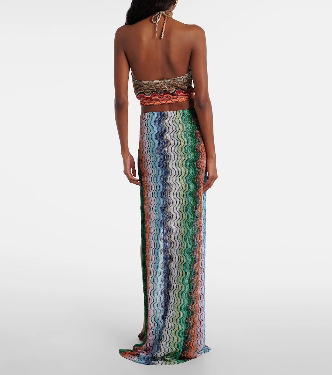 Missoni - Wave lamé beach cover-up