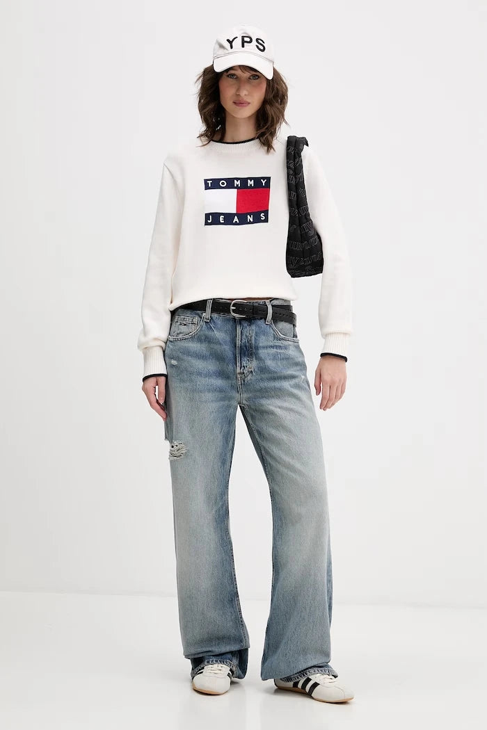 Tommy Jeans дънки relaxed fit дамски