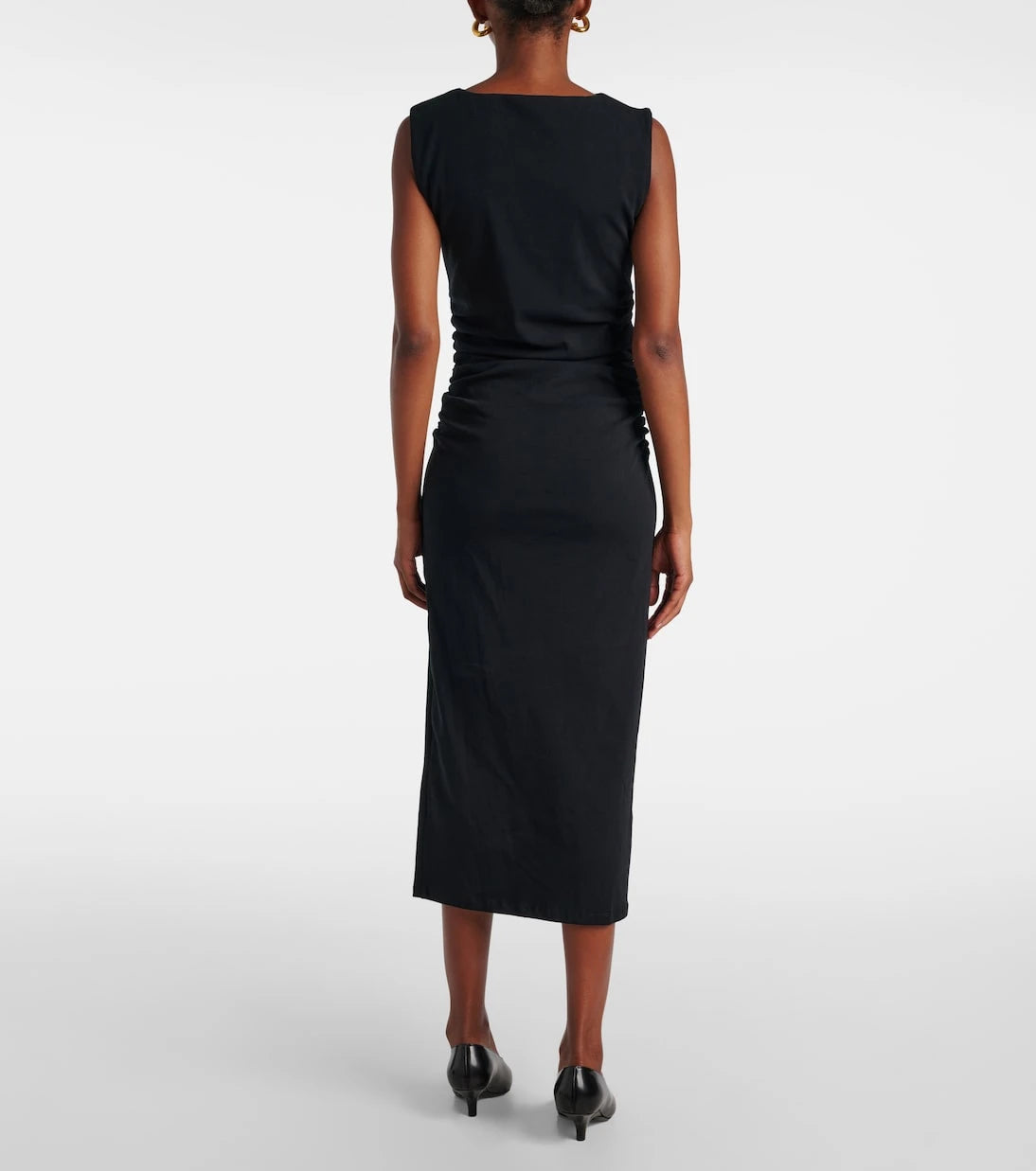 Veronica Beard - Charissa cotton-blend jersey midi dress