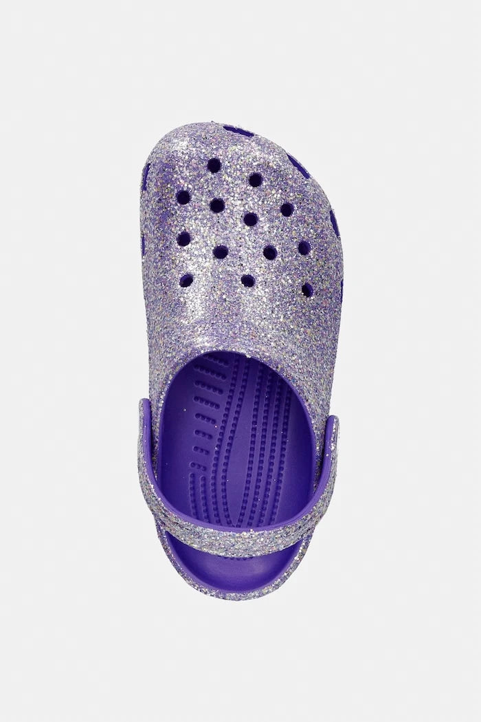 Детски чехли Crocs CLASSIC FANTASY GLITTER CLOG K