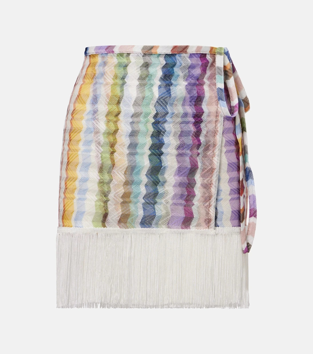Missoni - Fringed beach cover-up