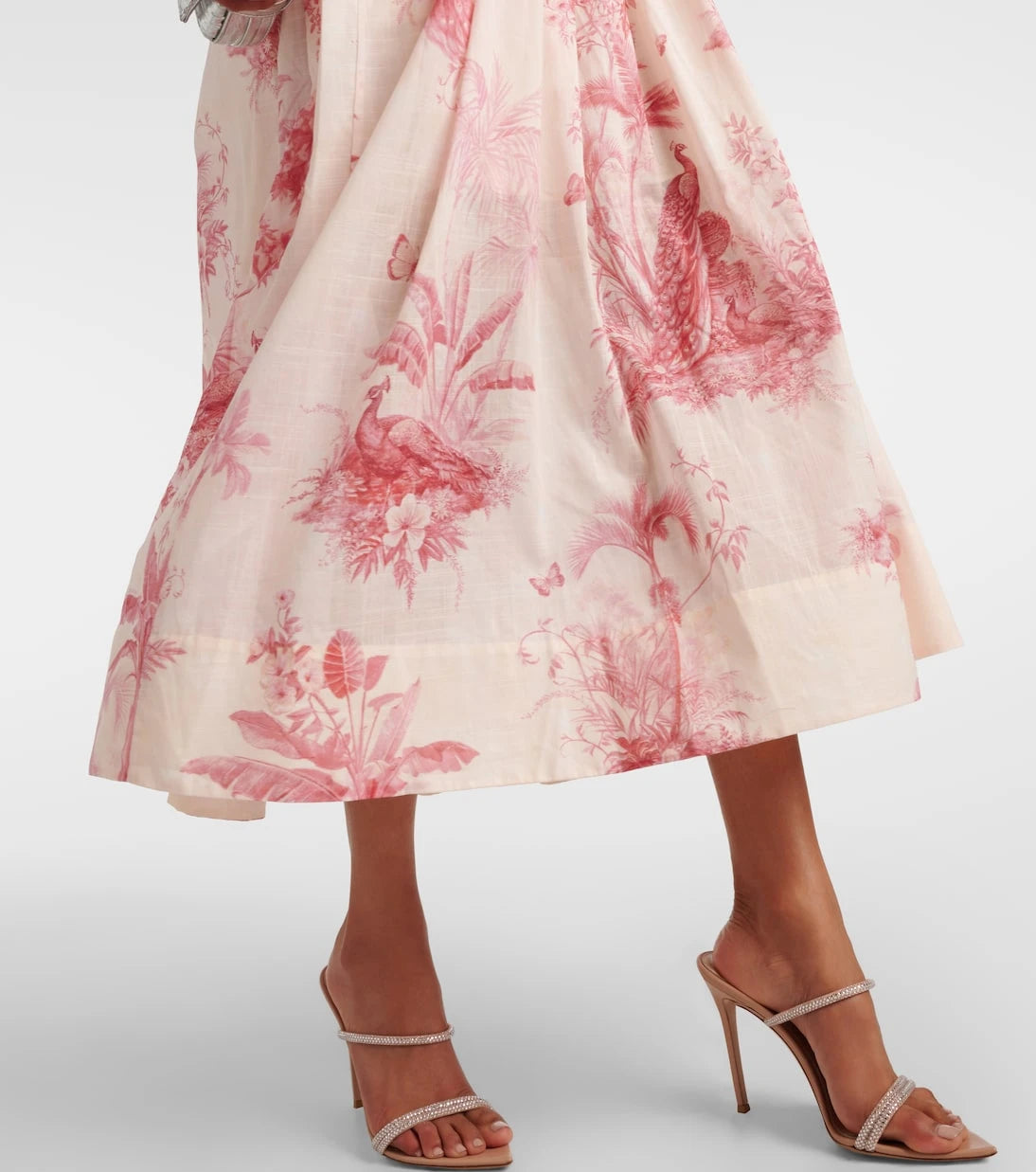 Zimmermann - Waverly floral cotton bustier dress