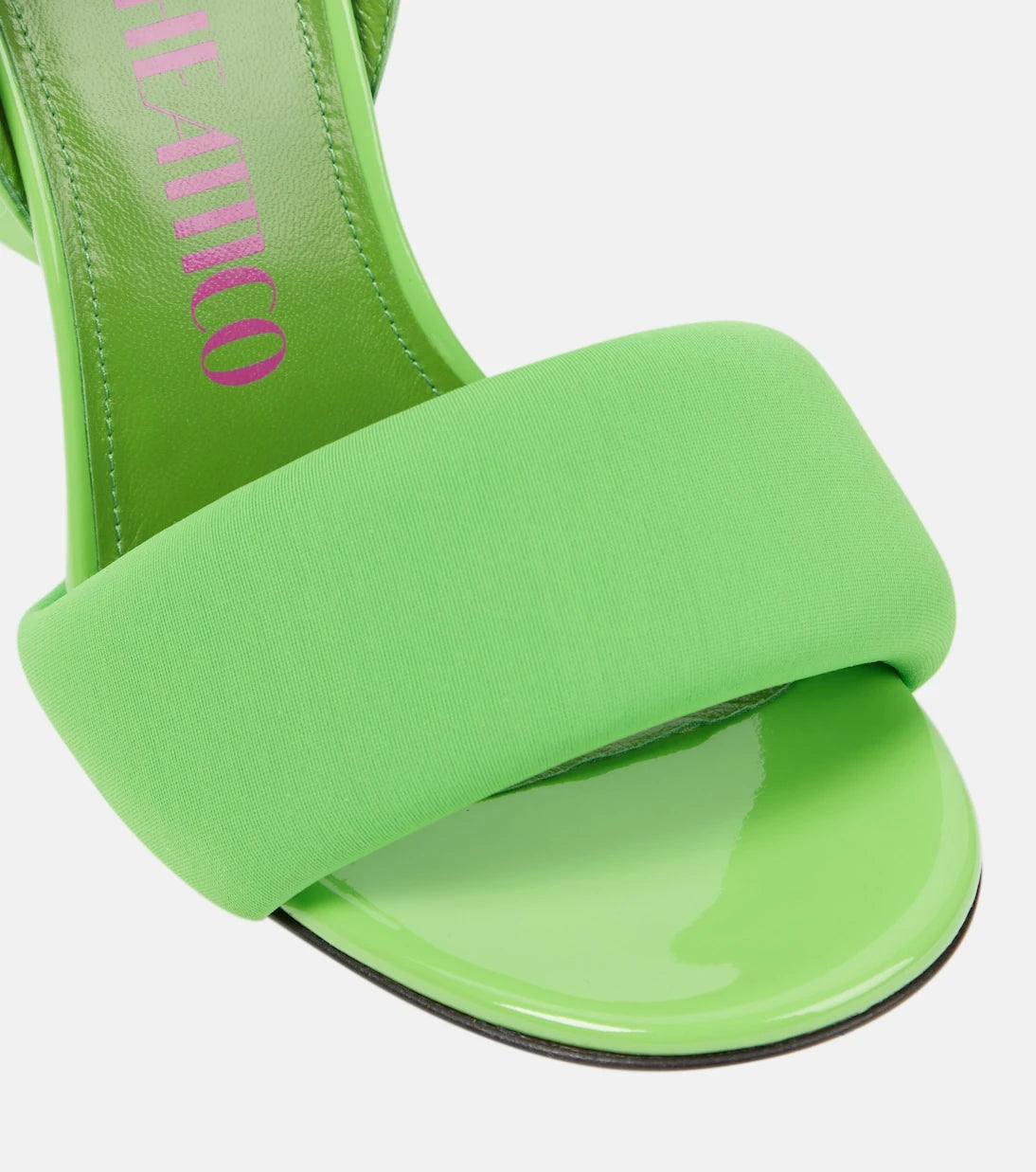 The Attico - Rem patent leather sandals