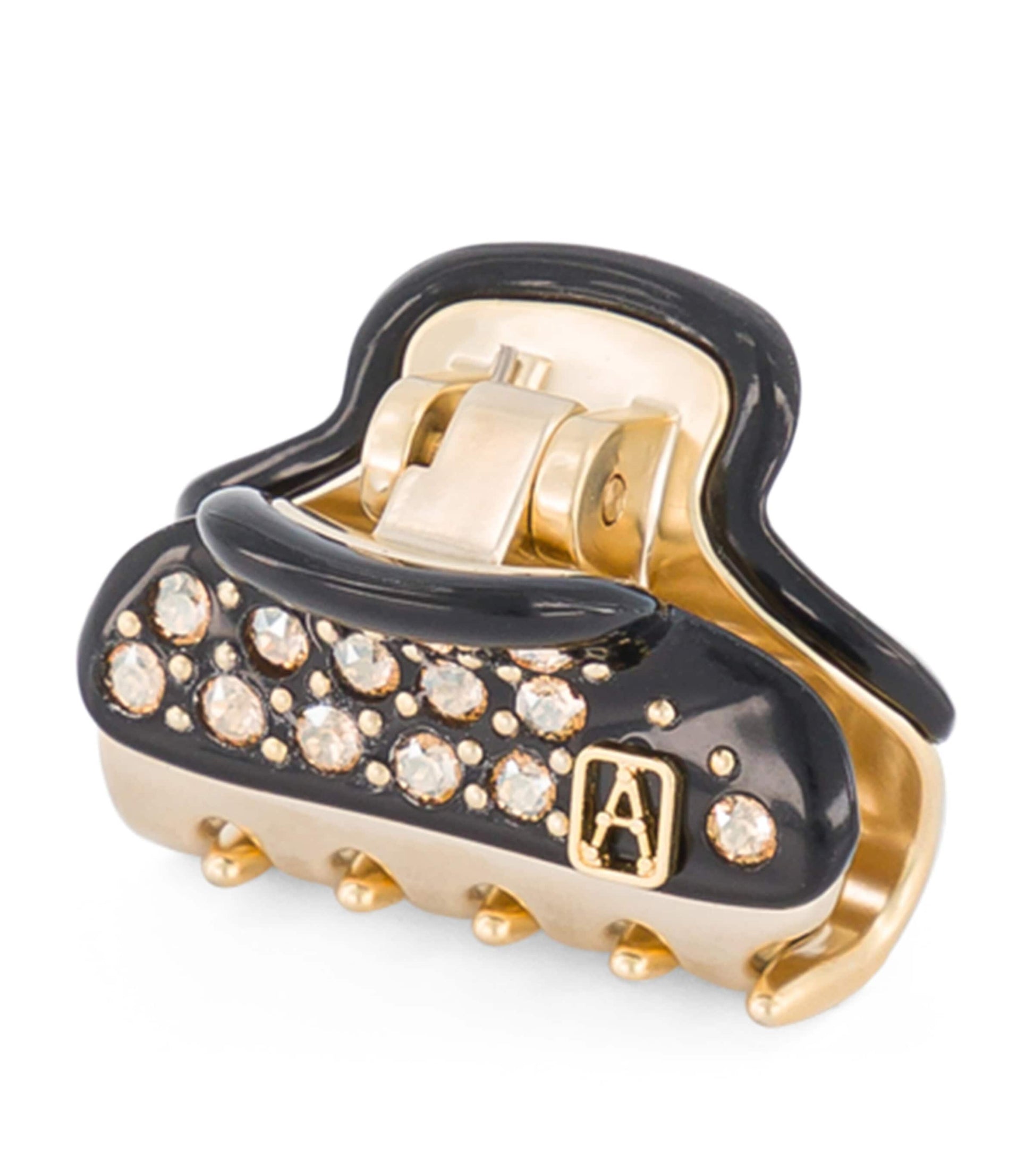 Alexandre de Paris Gold-Plated Crystal-Embellished Claw Hair Clip